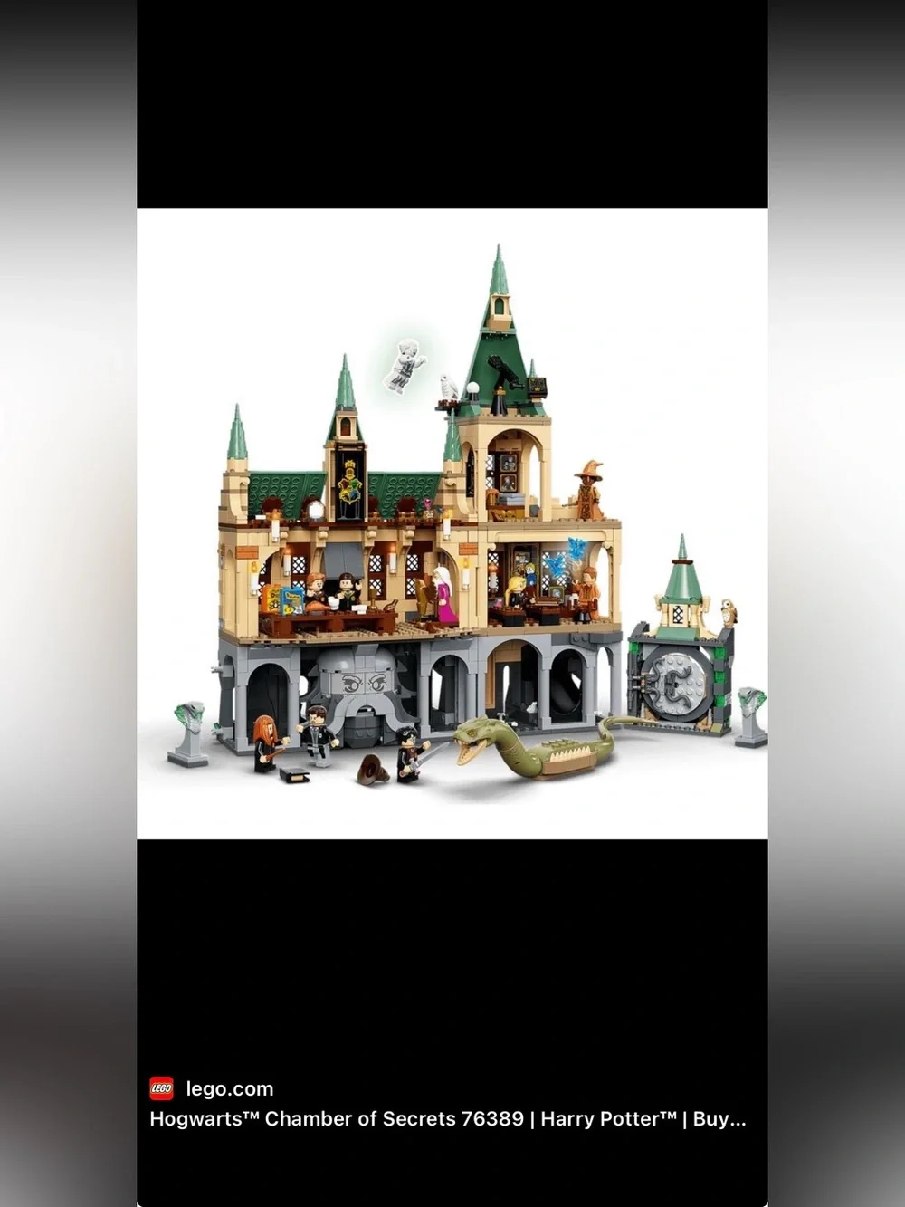 Lego Hogwarts Chamber of Secrets Set #76389 - Picture 4 of 4